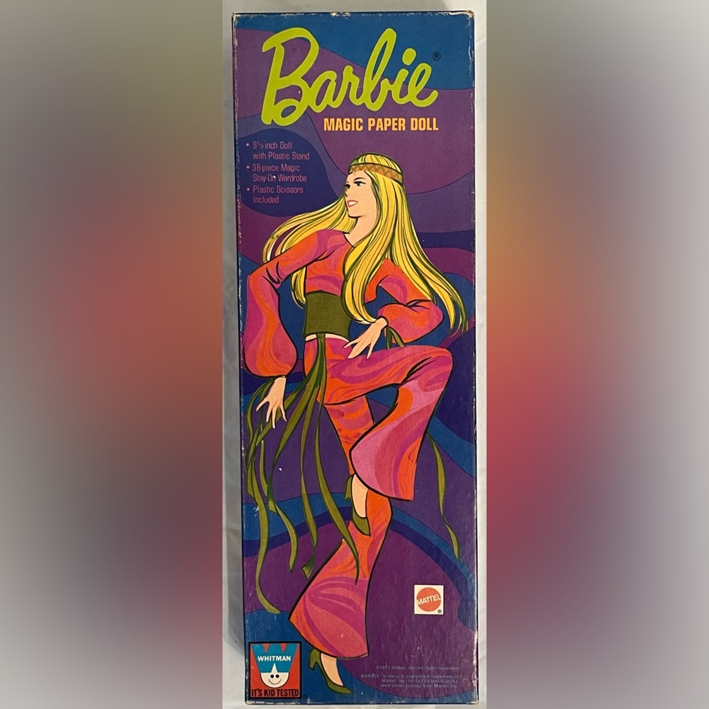 Barbie - Vintage Paper Doll - 1971